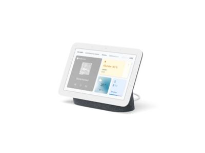 Assistant vocal Google Nest Hub 2ème génération anthracite