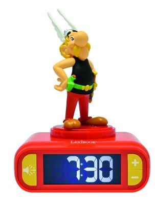 Astérix Réveil Veilleuse 3D avec Effets Sonores