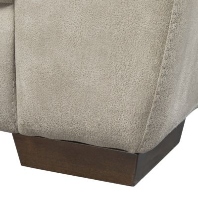 ASTIO - Canapé Fixe 2 Places Tissu Majestic Beige