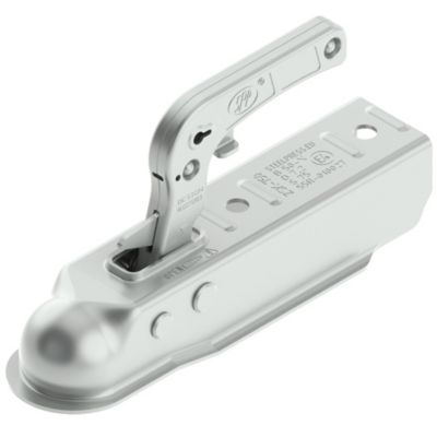 Attelage de remorque en acier embouti de 50 mm, pour boule d'attelage de 750 kg