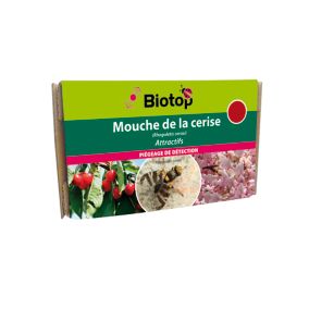 Attractif contre mouche de la cerise Biotop (2 capsules)
