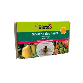 Attractif contre mouche des fruits Biotop (2 capsules)