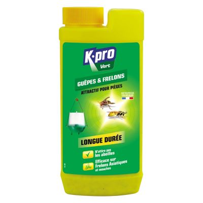 Attractif Pour Pieges Guepes Et Frelons Kapo Vert 375g Castorama