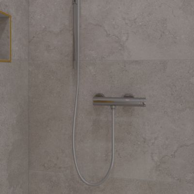 Aurum mitigeur de douche mural 150 mm à levier sans set de douche, chrome brillant (SATBAUR268CR)
