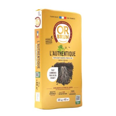 Authentique fertilisant 20kg Or Brun