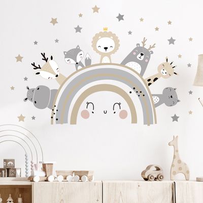 Autocollants Animés Autocollants Muraux Enfants 3D - 41x50cm