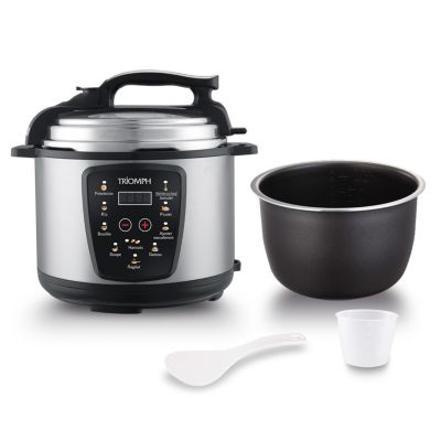 Autocuiseur electrique inox programmable - 5L - 900W - triomph ETF1849