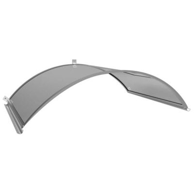 Auvent de porte Marquise Marine haute résistance - Livraison offerte