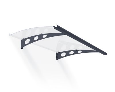 Auvent polycarbonate Garamond 135 x 90,5 cm