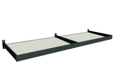 Auvent pour porte d'entrée aluminium gris anthracite Alumin'home Columbia 2,82 X 0.90 m