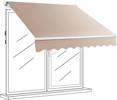 Manivelle Manuelle En Acier Inoxydable Pour Auvent De Terrasse, Balcon, Camping-car - Longueur 15,5 Cm - 8