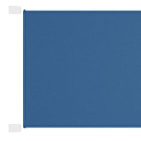 Auvent vertical 140x800 cm tissu oxford tissu bleu Helloshop26