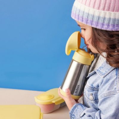 B.Box  Gourde isotherme enfant avec paille anti fuite 350 ml