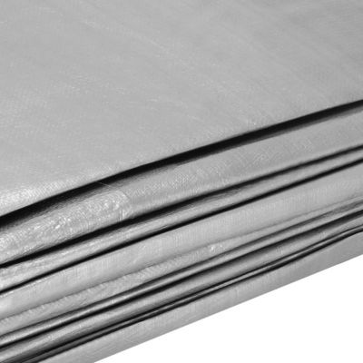 Bâche 4x6m 270g/m2 épaisse feuille de protection grise
