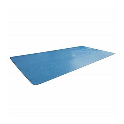 Bâche a bulles pour piscine ovale Intex UTF00148 - 4,00m x 2,00m - Bleu - 120 microns