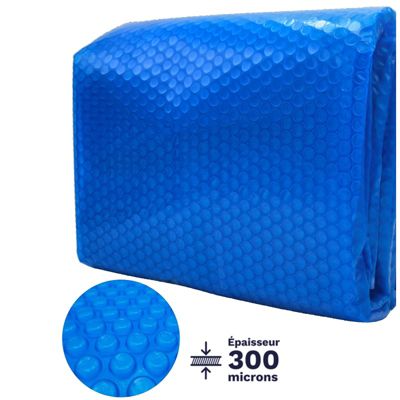 Bâche à Bulle Piscine 8 x 4 m, Épaisseur 300 Microns - Épais et Durable, Bache Bulles Rectangulaire 12 Tailles Disponibles