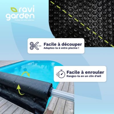 Bache A Bulles Piscine 8x4null