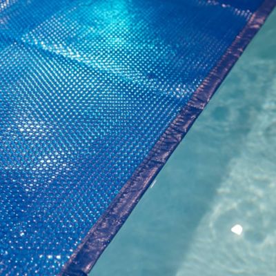 Bâche à bulles d'été 5.57 x 2.32 m pour piscine BAS7307 - PLAN307L