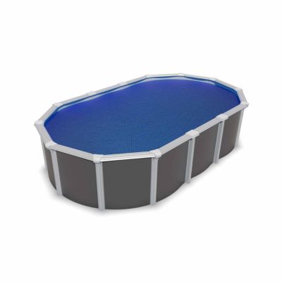 Bâche à bulles ovale piscine métal 4,9 m x 3,7 m intérieure