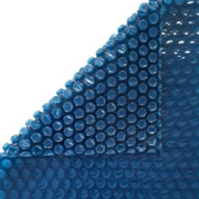 Bâche à Bulles Piscine Eco-Recyclée Ovale 5,97 x 2,84 m - Compatible Piscine Intex Ovale 6,10 x 3,05 m - ECOFILM Bleu Nuit - Ep