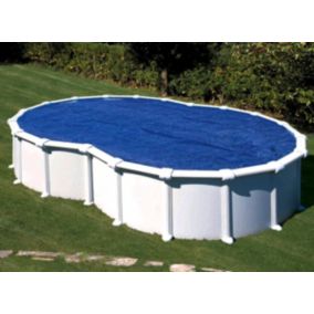 Bâche à bulles pour piscine acier en huit 5,00 x 3,40 m - Gré