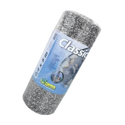 Bâche de bassins gravillonnée CLASSIC Ubbink 0,40 x 5m Gris
