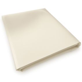Bâche de Chantier sans Oeillets 1,5x7 m Blanche - Garantie 10 ans TECPLAST - XP640CH - Bâche PVC étanche - Made in France