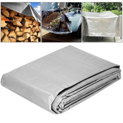 Bâche de jardin 6x8 m 260g/m2  gris