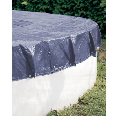 Bâche de protection 140g/m2 WERKA PRO pour piscine hors sol ronde