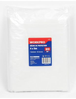 Bâche de protection 4x5m - 20M2