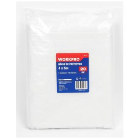 Bâche de protection 4x5m - 20M2