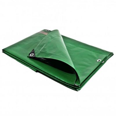 Bâche De Protection Lourde 8x12m Bleue – Imperméable, œillets Alu, 180g/m²
