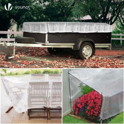 Bâche de couverture étanche protection en pe avec oeillets 6x12 m 260g