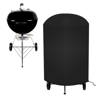 Bâche de protection pour barbecue imperméable, anti UV - 70 x 90 cm - Noir - Linxor