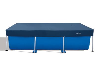 Bâche de protection pour piscine tubulaire rectangulaire 2,60 x 1,60 m - Intex