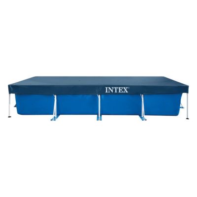 Bâche de protection pour piscine tubulaire rectangulaire 4,50 x 2,20 m - Intex