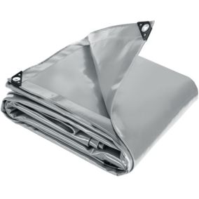 Bâche de protection étanche avec Œillets robustes en aluminium pour la fixation