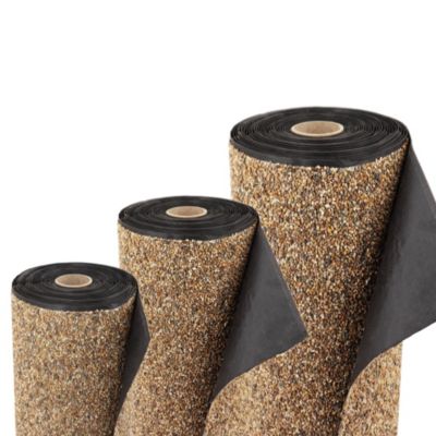 Bâche gravillonnée 6 m x 0,4 m de large pour les bordures de bassin,sable Aquagart