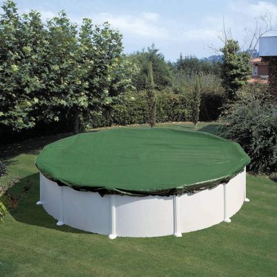 Bâche Hivernage Protection Piscine Hors-Sol Ovale 810 X 470 Cm - Dimension Couverture 900X560Cm