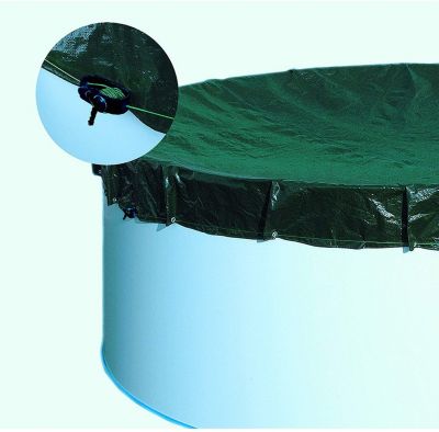 Bâche Hivernage Protection Piscine Hors-Sol Ovale 810 X 470 Cm - Dimension Couverture 900X560Cm