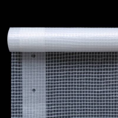 Bâche Leno 260 g m² 4 x 10 m Blanc