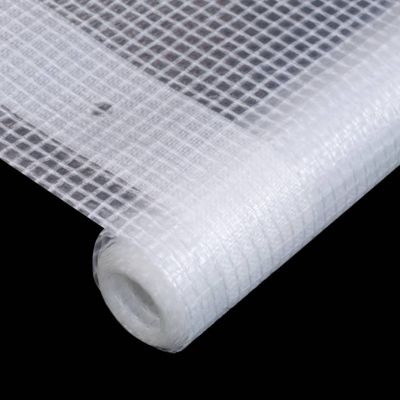 Bâche Leno 260 g m² 4 x 10 m Blanc
