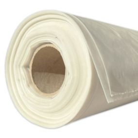 Bâche peinture en ROULEAU 3x25 m Translucide - Haute Qualité TECPLAST 80RPE - Film plastique de protection sol - Made in France