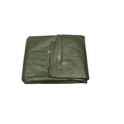 Bâche plastique 5 x 8 m Verte Protection Anti UV VITO
