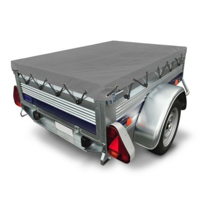 Bâche plate pour remorque 200 x 120 Gris EURO VANADIUM