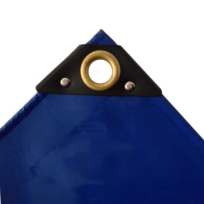 Bâche PVC Bleue 5x9m (45m) - 650g/m, Étanche et Ultra-Résistante
