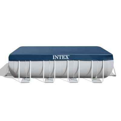 Bâche rectangulaire piscine l400x20cm en pvc et polypropylène - Intex