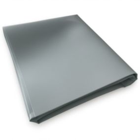Bâche Toiture sans Oeillets 1,5x3 m Grise - Garantie 10 ans TECPLAST - XP640TO - Bâche PVC étanche - Made in France