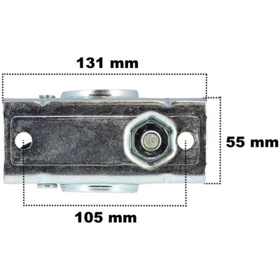 Béquille de maintien 48 mm avec collier de fixation - Charge 150 kg - GT MARKET