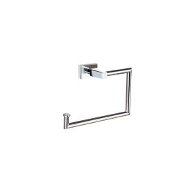 B.RIVER porte serviettes anneau salle de bain en Chrome - BATHSTAGE